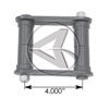 Rear of Front - Leaf Spring Shackle Kit - MCS1052